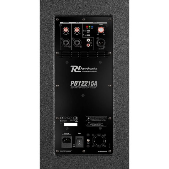 Power Dynamics PDY2215A aktív hangfal 2X 15″ 1600W