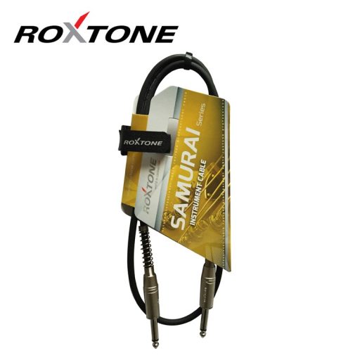 Roxtone 6,35mm Jack-6,35mm Jack szerelt jelkábel 1m (SGJJ100L1)