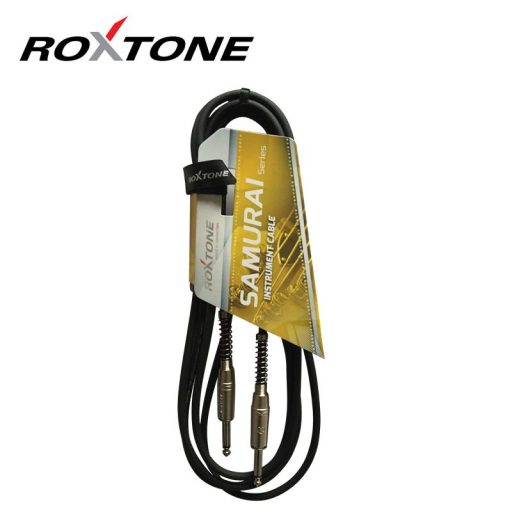 Roxtone 6,35mm Jack-6,35mm monó Jack szerelt jelkábel 3m (SGJJ100L3)