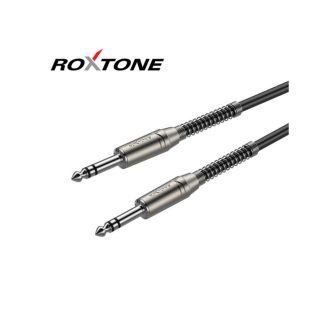   Roxtone 6,35mm Jack-6,35mm sztereo Jack szerelt jelkábel 1m (SMJJ200L1)