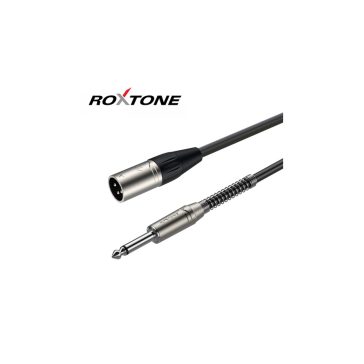   Roxtone 6,3mm monó Jack - XLR dugó (papa) kábel 5m (SMXJ250L5)