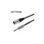 Roxtone 6,3mm monó Jack - XLR dugó (papa) kábel 5m SMXJ250L10(SMXJ250L5)