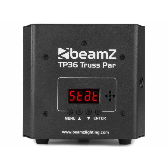 BeamZ TP36 TRUSS PAR, 3×4″ 4-in-1 KED, RGB-UV, DMX