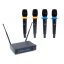 Thunder U-440 4ND UHF rádiós mikrofon (4 db KÉZI mikrofon)