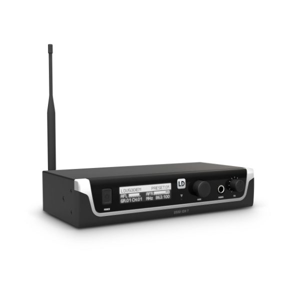 LD Systems U505 IEM HP – vezeték nélküli fülmonitor rendszer fülhallgatóval
