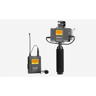   Saramonic UwMic9 Kit12 profi telefon UHF mikrofon szett csíptetős mikrofonnal