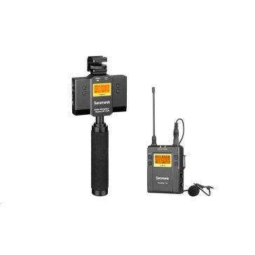   Saramonic UwMic9 Kit12 profi telefon UHF mikrofon szett csíptetős mikrofonnal