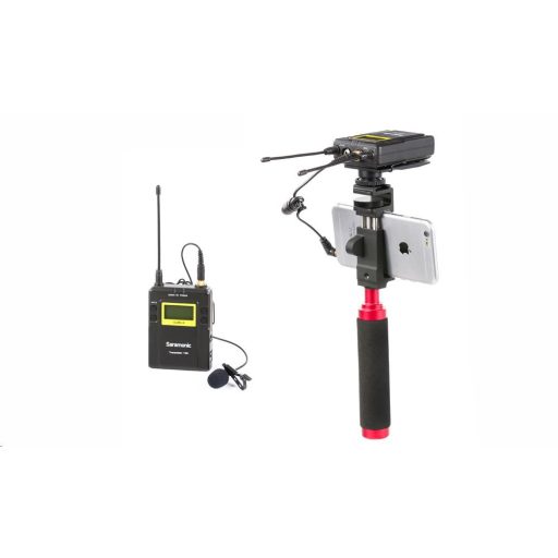 Saramonic UwMic9 Kit12 profi telefon UHF mikrofon szett csíptetős mikrofonnal