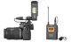 Saramonic UwMic9 Kit7 UHF kamera mikrofon szett