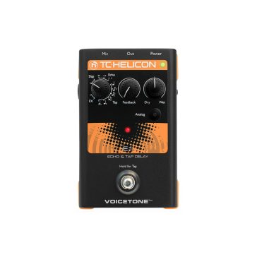 TC Helicon VoiceTone E1 echo és delay pedál