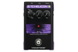 TC Helicon VoiceTone X1 megafon/torzító pedál