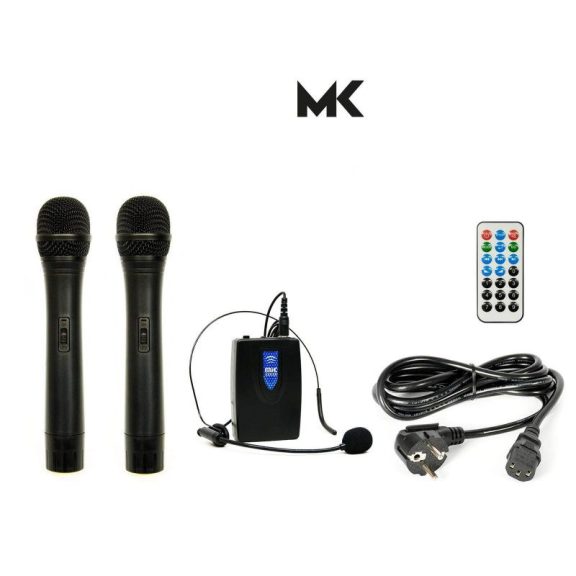 Thunder ACCU-15 PLUS akkus hangfal 800W (3db mikrofonnal)