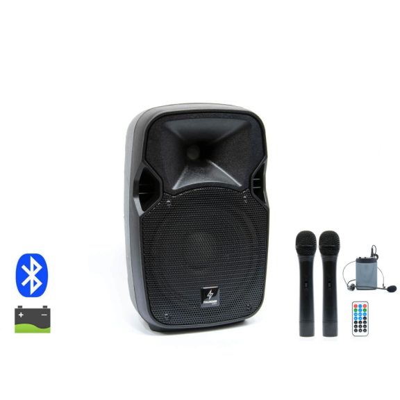 Thunder ACCU-08 PLUS 300W akkumulátoros hordozható hangfal (3xMik + MP3 + Bluetooth + FM) Thunder ACCU-08 PLUS 300W akkumulátoros hordozható hangfal (3xMik + MP3 + Bluetooth + FM)
