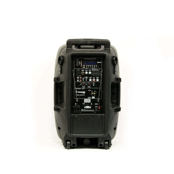 Thunder ACCU-12 PLUS 600W akkumulátoros hangfal (3xMik + MP3 + Bluetooth + FM)