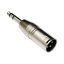 Voice-Kraft ADA-010 XLR(p) - 6.3 Jack(p) átalakító, sztereó