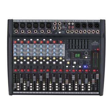   Soundsation ALCHEMIX 602UFX keverő 24-bit Digital Multi-Effekt , USB sztereó in/out hangkártyával