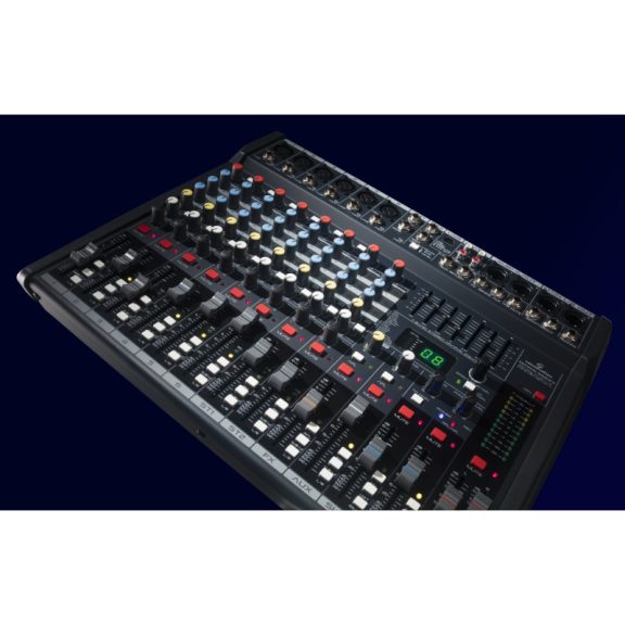 Soundsation ALCHEMIX 602UFX keverő 24-bit Digital Multi-Effekt , USB sztereó in/out hangkártyával