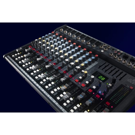Soundsation ALCHEMIX 802UFX keverő 24-bit Digital Multi-Effekt , USB sztereó in/out hangkártyával