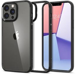 Spigen Ultra Hybrid iPhone 13 Pro matt fekete tok