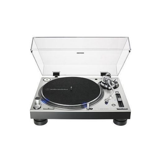 Audio Technica AT-LP140XP Közvetlen hajtású professzionális lemezjátszó (ezüst)