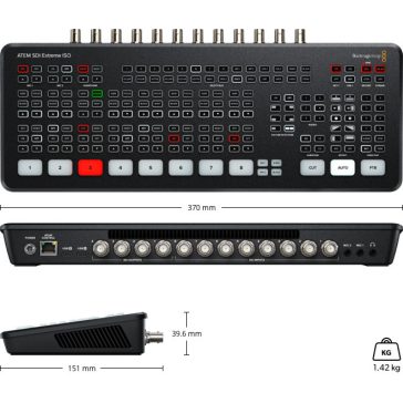 Blackmagic Design ATEM SDI EXTREME ISO videó keverő
