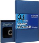 Maxell B-D94L Digital Betacam kezetta