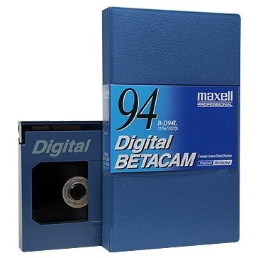 Maxell B-D94L Digital Betacam kezetta