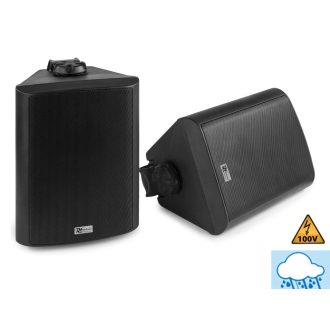   Power Dynamics BC65B (6,5″) Fali hangfal szett 2×45/150W, 8 Ohm/100V – fekete