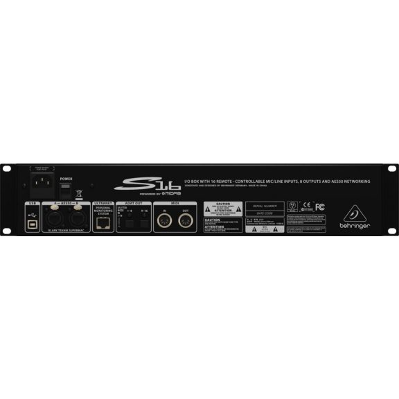 Behringer S16 Digital Snake Behringer S16 Digital Snake