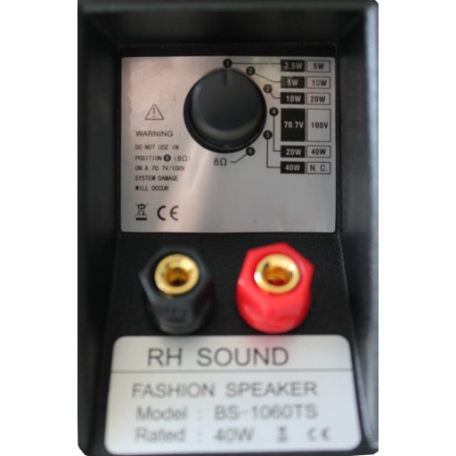 RH Sound BS-1060TS/B fali 100V hangsugárzó 7-40W