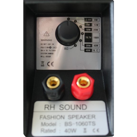 RH Sound BS-1060TS/W fali 100V hangsugárzó 7-40W