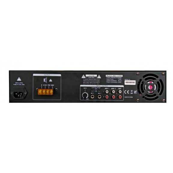 RH Sound BW-1120B keverőerősítő több bemenettel