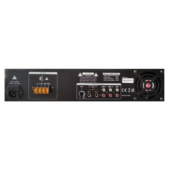 RH Sound BW-160B keverőerősítő több bemenettel