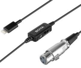 Boya BY-BCA7 XLR > Lightning adapter