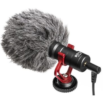 Boya BY-MM1 univerzális mini videomikrofon