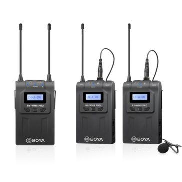 Boya BY-WM8 Pro-K2 Dupla csíptetős kamera mikrofon szett