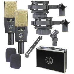 AKG C414 XLII ST nagymembrános stúdió mikrofon pár (3 év gar!)