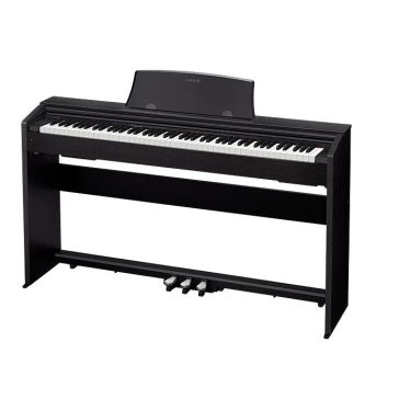 Casio PX-770 digitális zongora állvánnyal (fekete)
