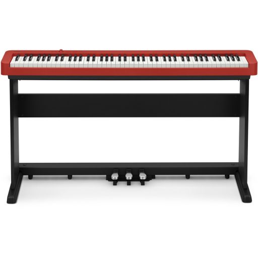 Casio CDP-S160 digitális zongora szett (piros-fekete)