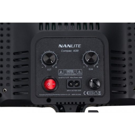 NanLite Compac 40B keskeny led panel 3200-5600K