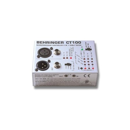 Behringer CT100 kábel tesztelő