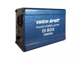 Voice-Kraft Di403Al Passzív Sztereó Di-box Mobil eszközökhöz
