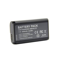 Panasonic DMW-BLJ31 utángyártott akku (3050mAh)