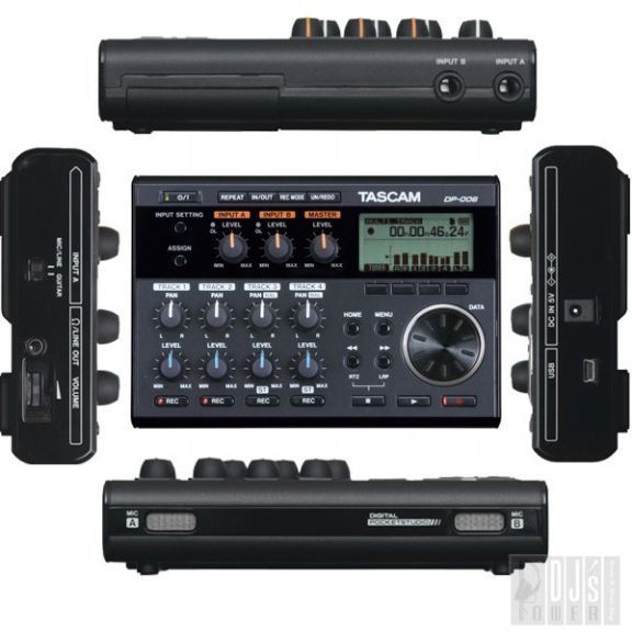 Tascam DP-006 digitális rögzítő Tascam DP-006 digitális rögzítő