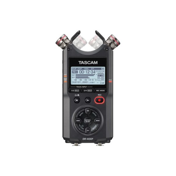 Tascam DR-40XP digitális sztereó hangfelvevő Tascam DR-40XP digitális sztereó hangfelvevő