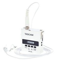 Tascam DR-10L memóriakártyás rögzítő mikrofonnal (FEHÉR)