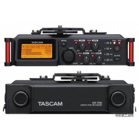 TASCAM DR-70D 4 csatornás rögzítő DSLR kamerákhoz TASCAM DR-70D 4 csatornás rögzítő DSLR kamerákhoz