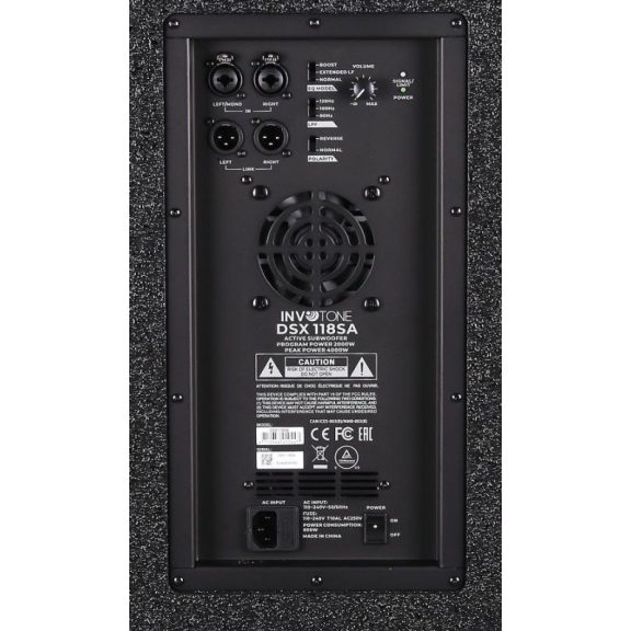 INVOTONE DSX118SA aktív mélysugárzó (18") 1000W
