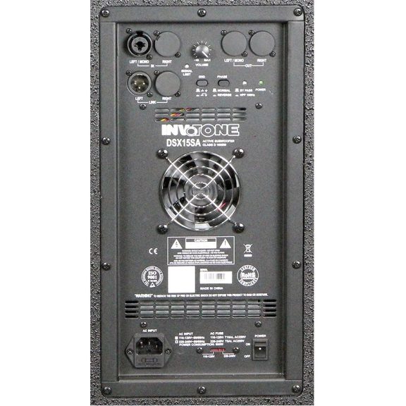 INVOTONE DSX15SA aktív mélysugárzó 800W INVOTONE DSX15SA aktív mélysugárzó 800W