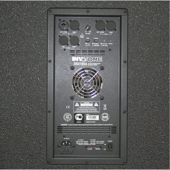 INVOTONE DSX18SA aktív mélysugárzó (18") INVOTONE DSX18SA aktív mélysugárzó (18")